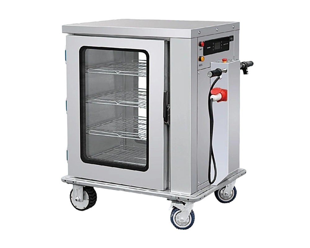 Tủ hâm nóng thực phẩm chạy điện ngang Xe giao hàng-C