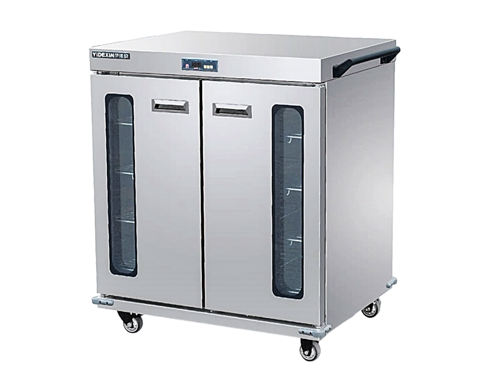 Xe đẩy tủ đựng thức ăn cách nhiệt hoàn toàn nằm ngang-B