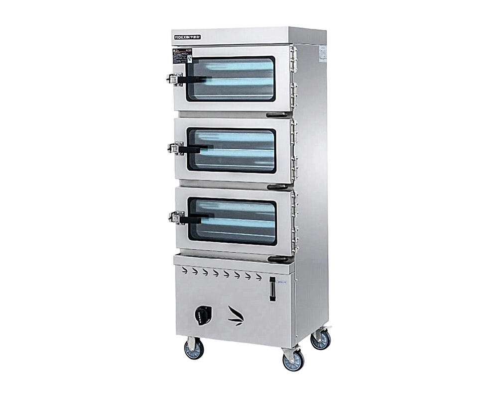 Tủ hấp cơm gas tự nhiên nhiều lớp